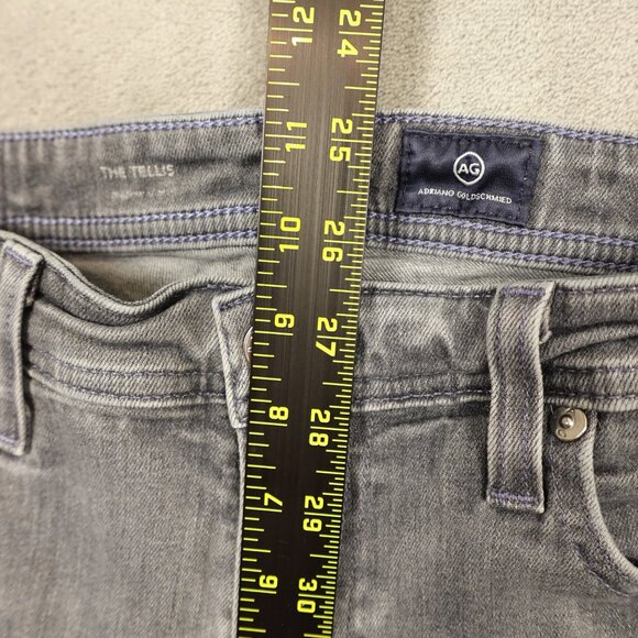 Adriano Goldschmied jeans Tellis slim fit men's 31x30 gray - Picture 6 of 13